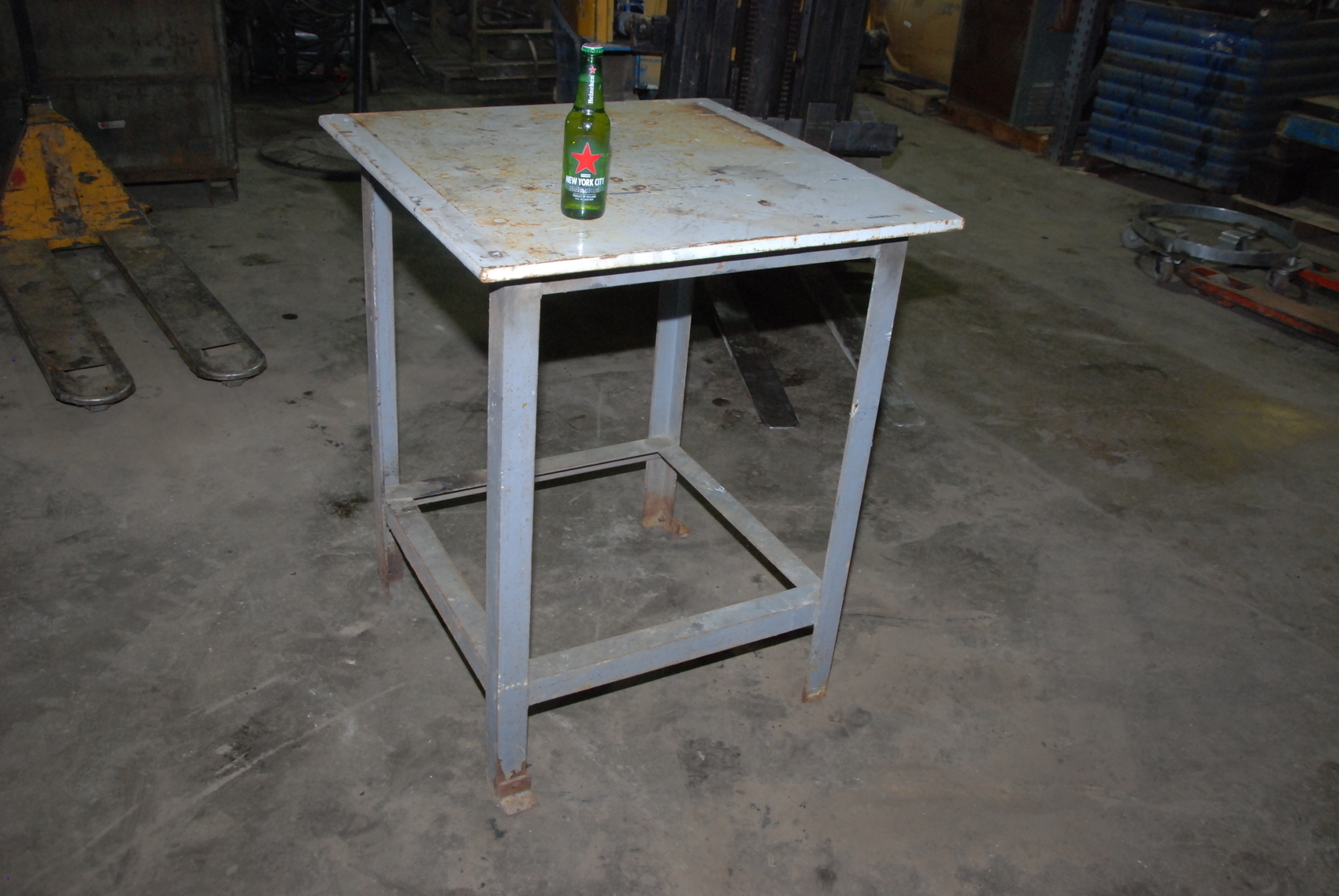 Heavy Duty Welding Table;30x30x37";3/4"thick;appx 220lbs