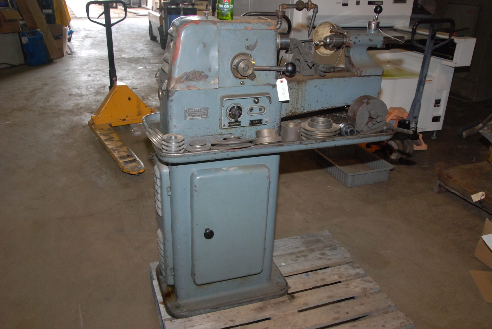 A.NOTHELFER and SOHNE TYPE MB1A-C LATHE with tooling