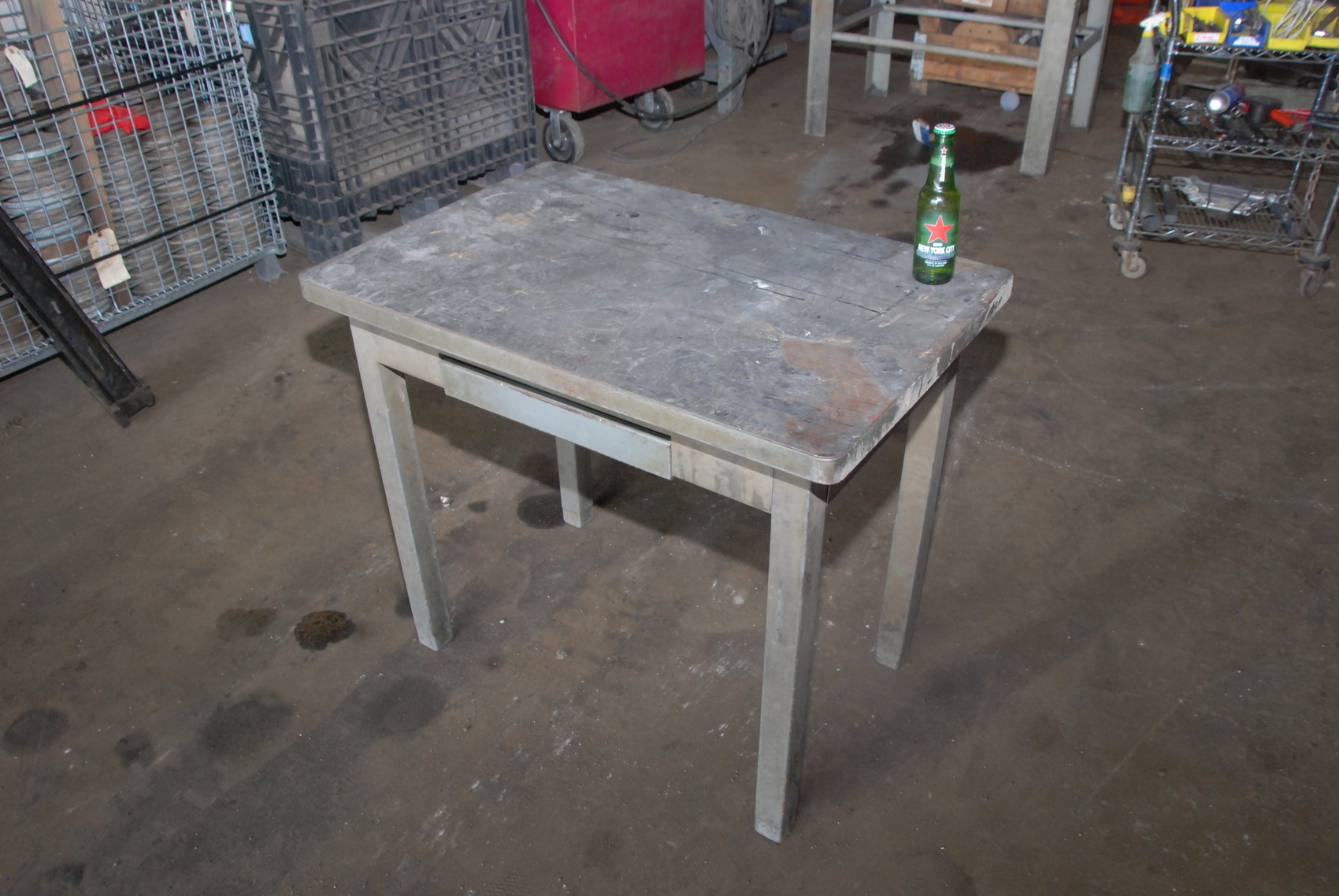 Work Bench welding table;36x24x31";1/16"thick