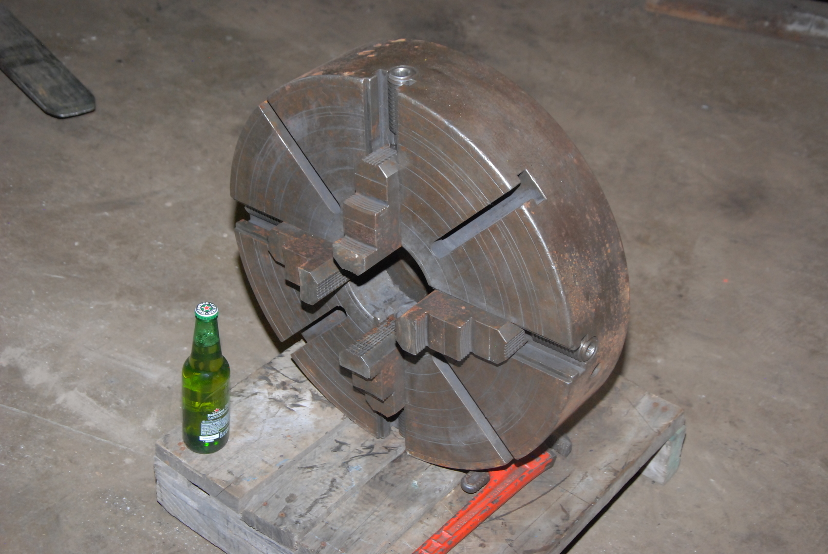 21"Four Jaw Chuck from American 24 inch lathe;L-3 mount