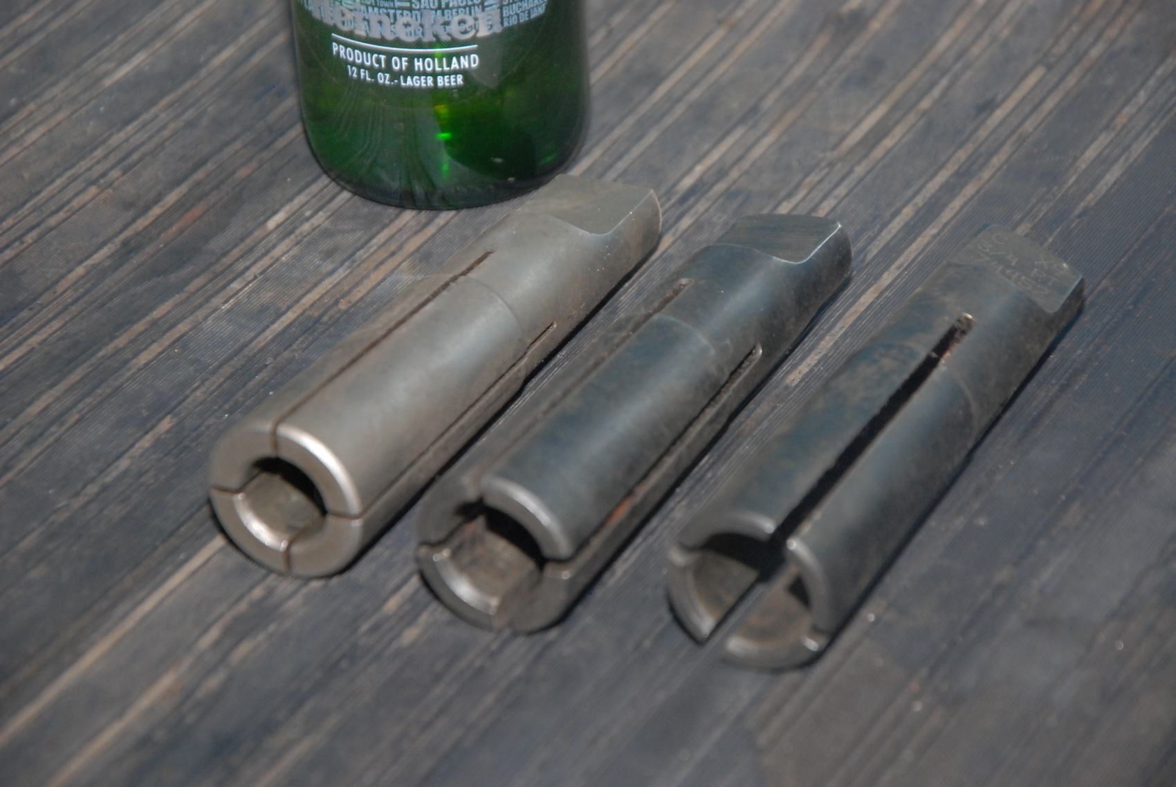 Lot of 3 MT4 Drill holder sleeve;3/4PT;1/2PT;1HT