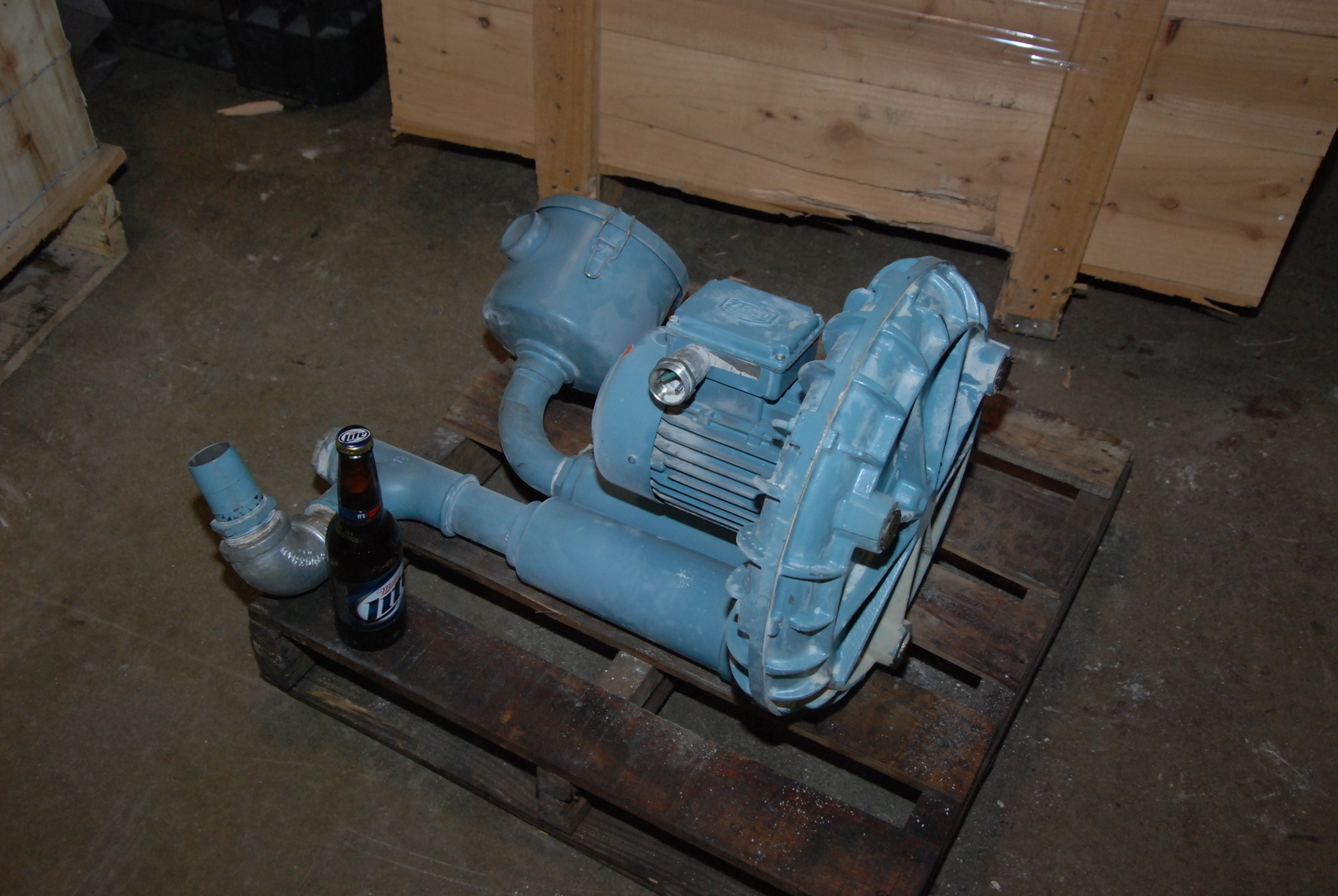 BECKER SV101 Vacuum Pump Blower;0.85 KW Electric Motor
