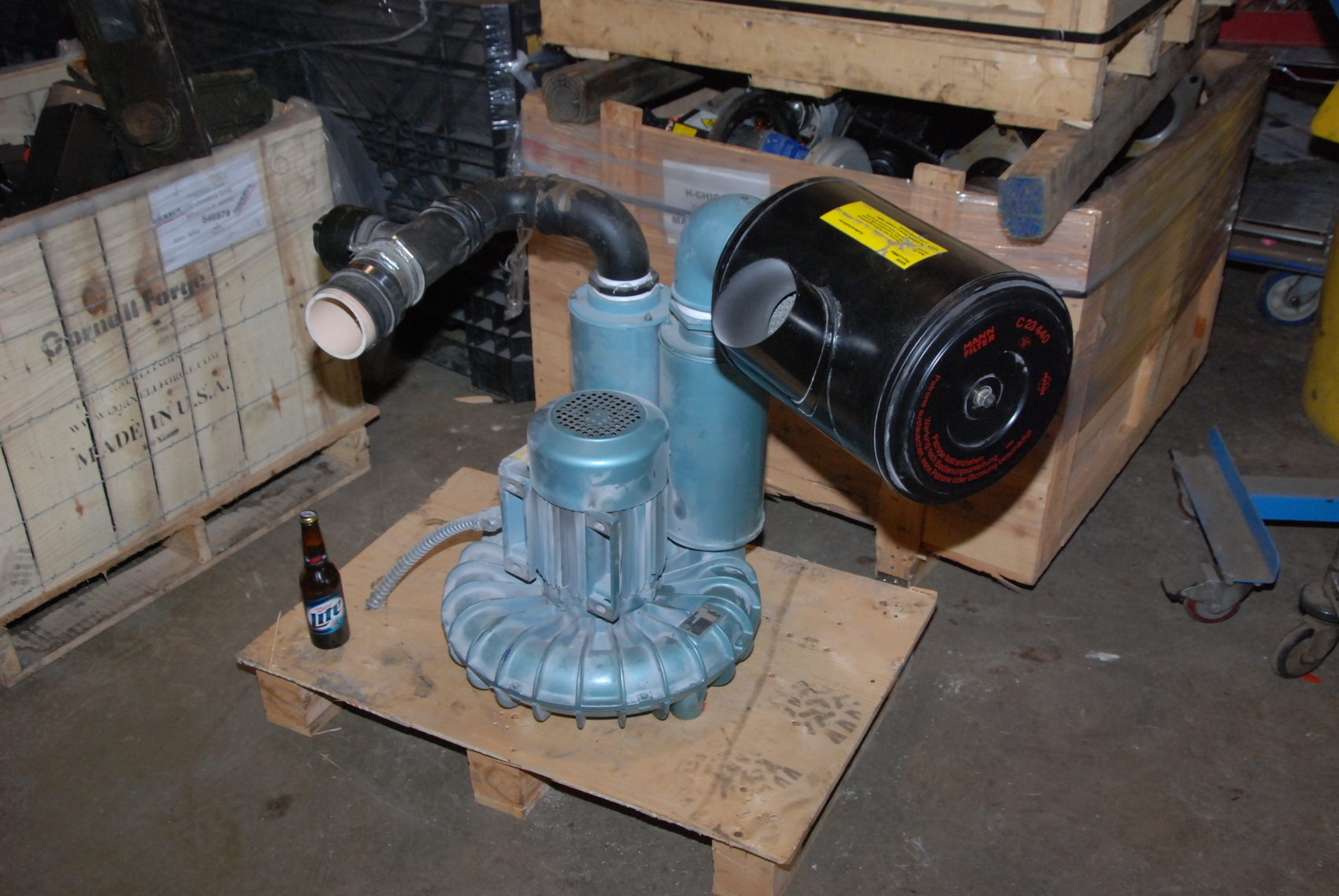 BECKER SV401 Vacuum Pump Blower;3.5 KW Electric Motor