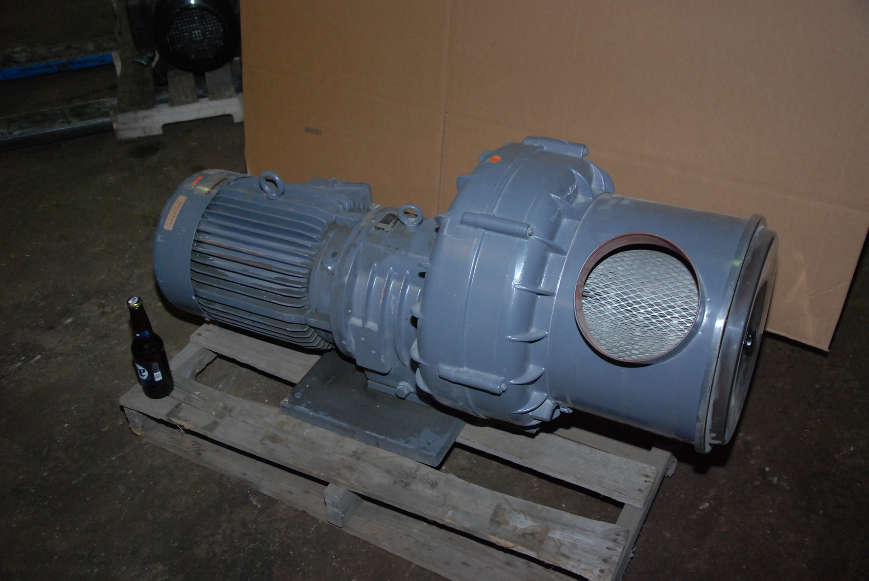 Becker RV 33/21-606 Vacuum Pump;1100m3/h w/Dietz 9KW Electric Motor