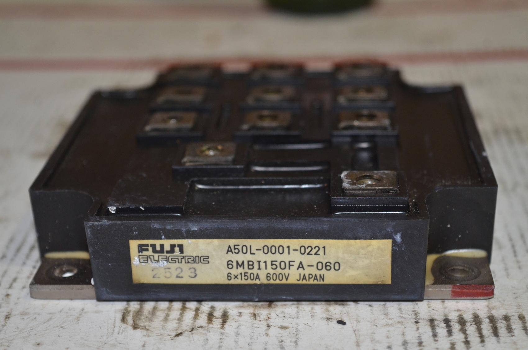 Fuji IGBT A50L-1-0221 Module;6MBI150FA-060;6x150A;600V