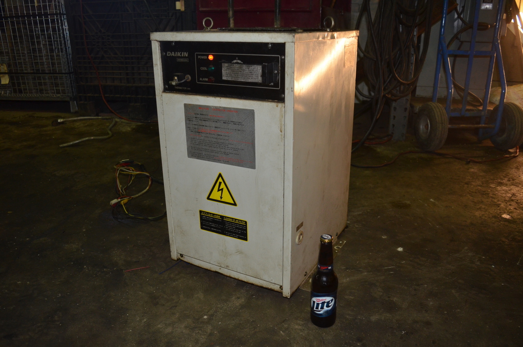 Daikin AKS54AK-U30 CNC Oil cooler Chiller unit;3 Phase;Ref.DF-22