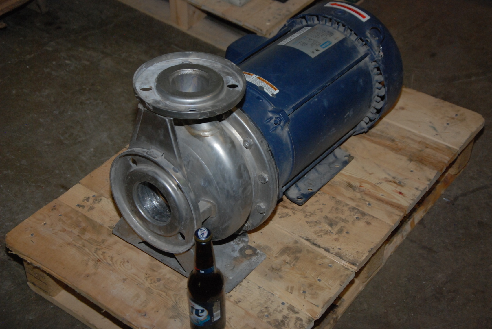 Ebara 10hp A3UB-65-160100T3C STAINLESS END SUCTION CENTRIFUGAL PUMP