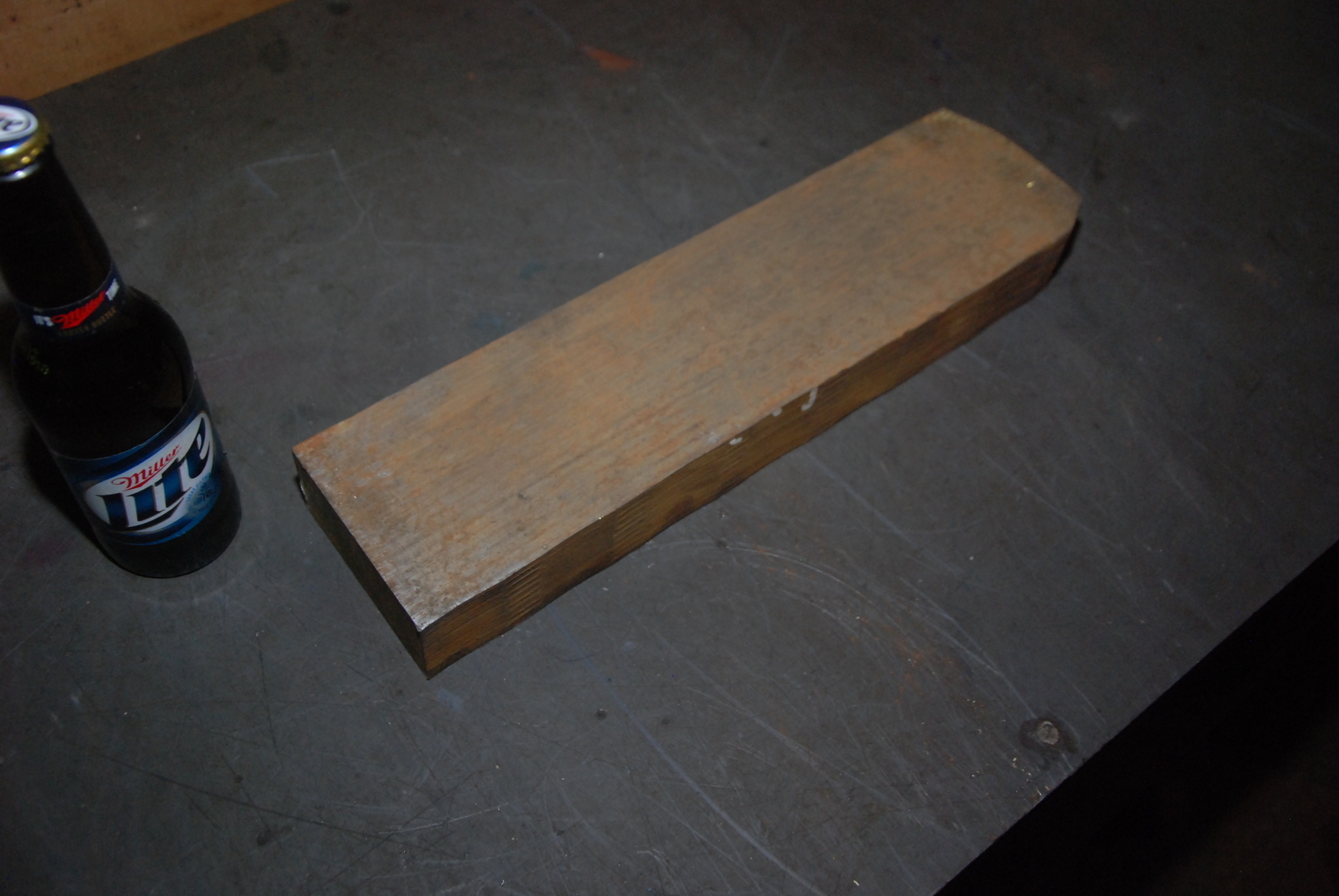 ONE steel Rectangular Bar for blacksmith anvil,15-5/8x4x1-7/8";32 lbs