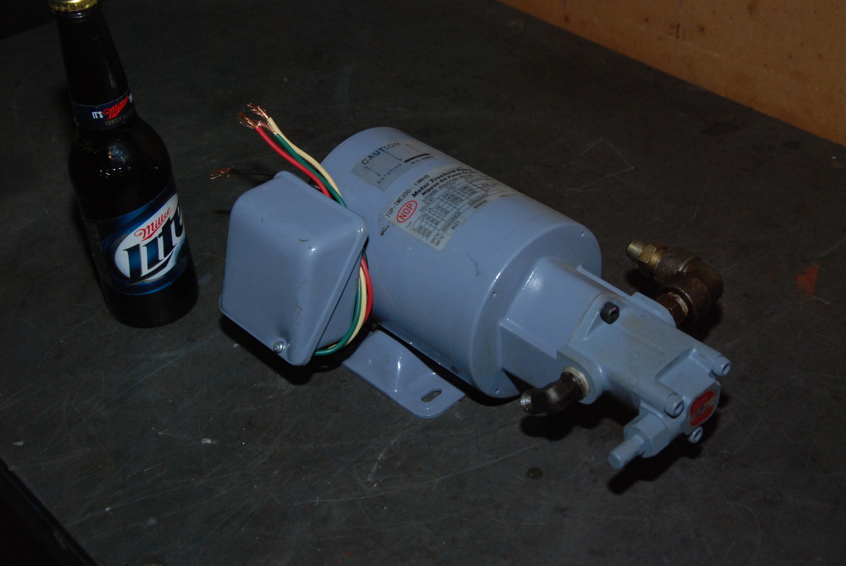 NOP TOP-13MAVB Trochoid Pump;0.2Kw;3PH;200/220VAC