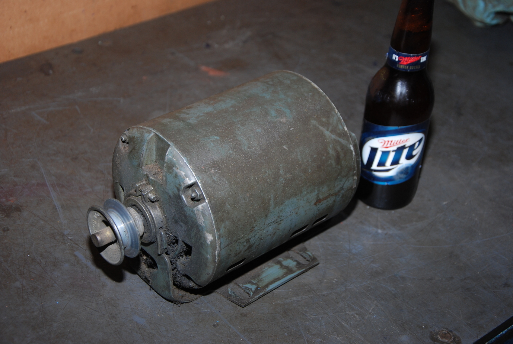 General Electric 1/3HP Single phase electric motor;115VAC;1725RPM