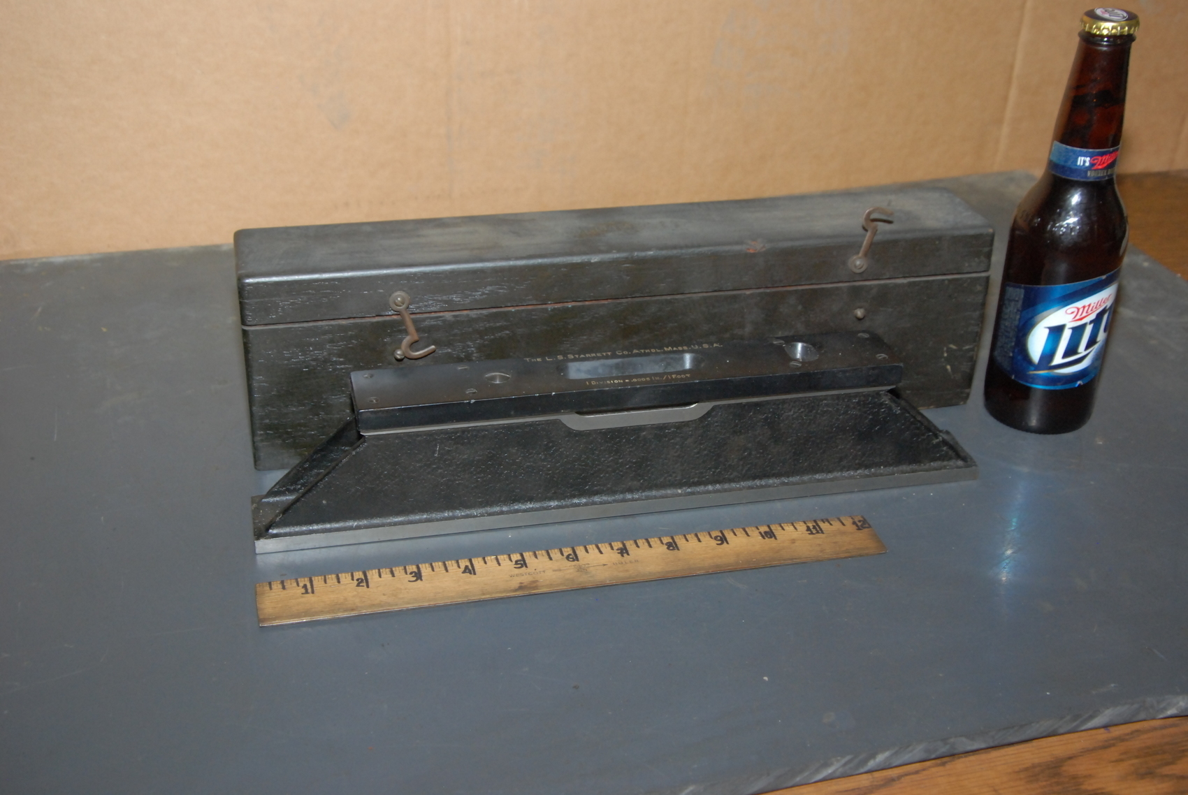 Starrett No.199 Master Precision Level;15"