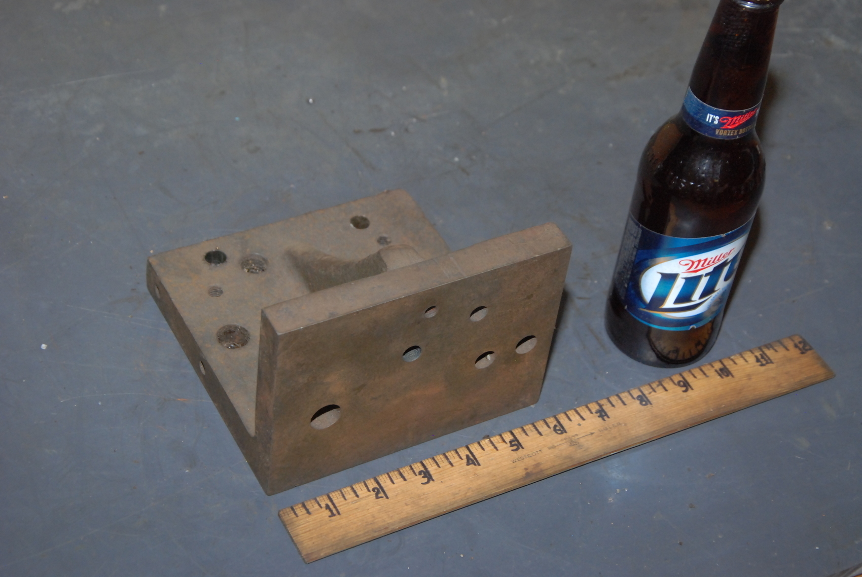 Precision Ground Angle Plate Setup Block;6x6x43/8";7/8"thick
