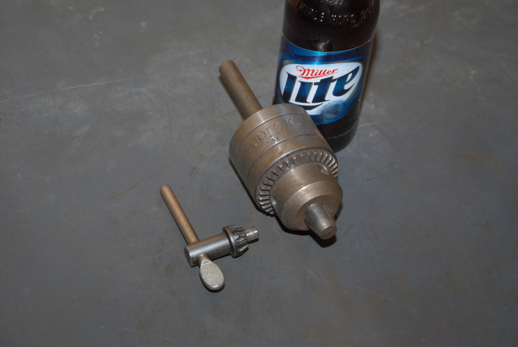 Ridgid Supreme 23T3 Drill chuck with key;01/2 CAP;3 TAPER