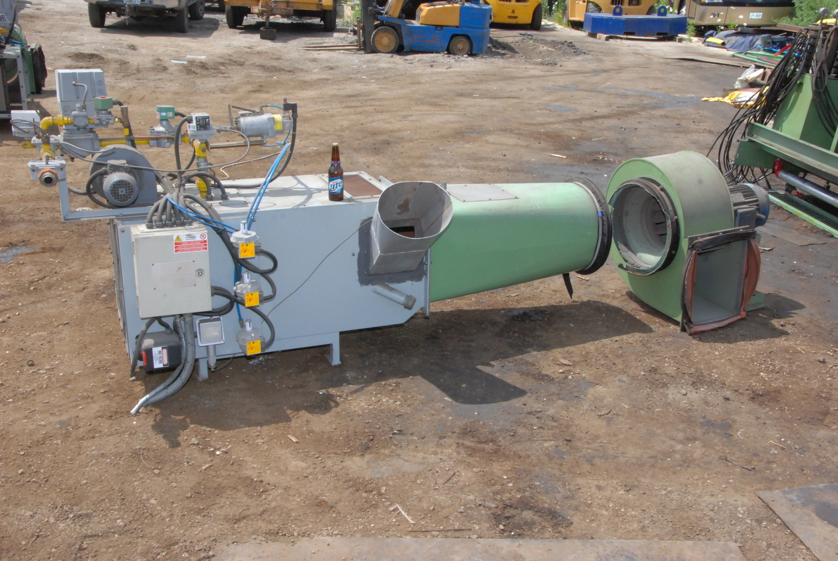 Imeco Natural Gas Converting System Furnace Burner Univent Fan blower