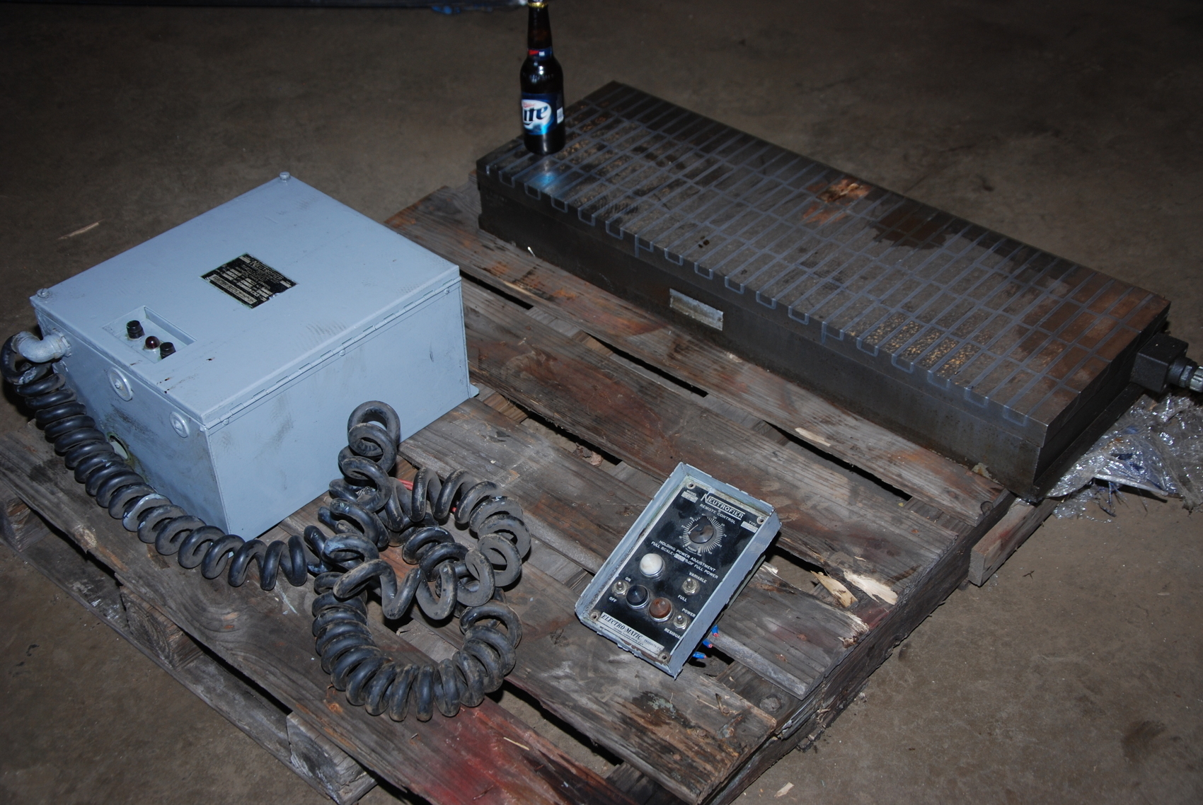 Electro-Matic Neutrofier 36x12"ElectRo Magnetic Chuck;2NR25C;Mod:NRV3