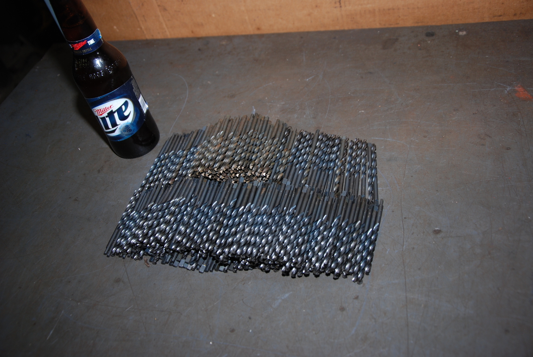 NEW Lot of 8.5lbs of drill bits;3/16"