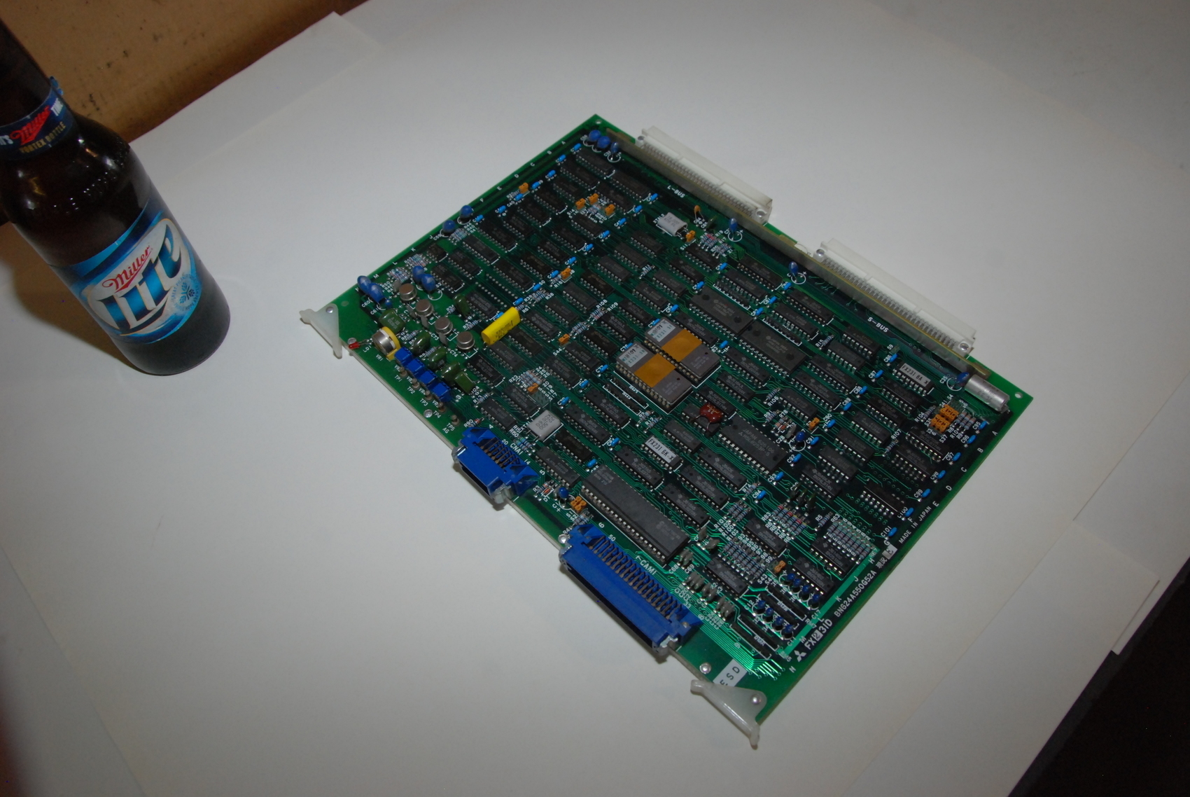 Mitsubishi FX231D BN624A550G52A Rev E Circuit Board CNC PLC Module
