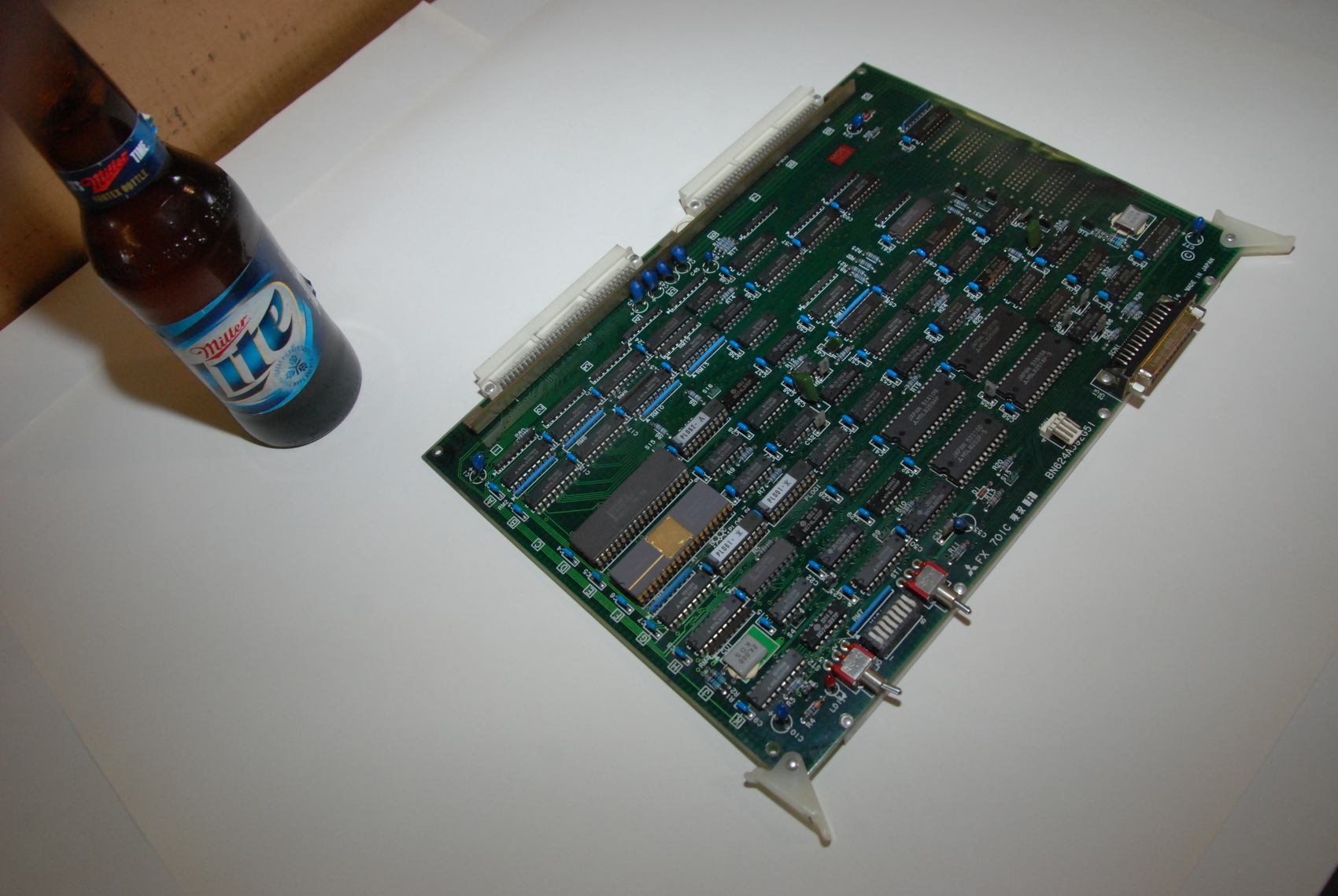 Mitsubishi FX107C BN624A592G51 Rev B Circuit Board CNC PLC Module