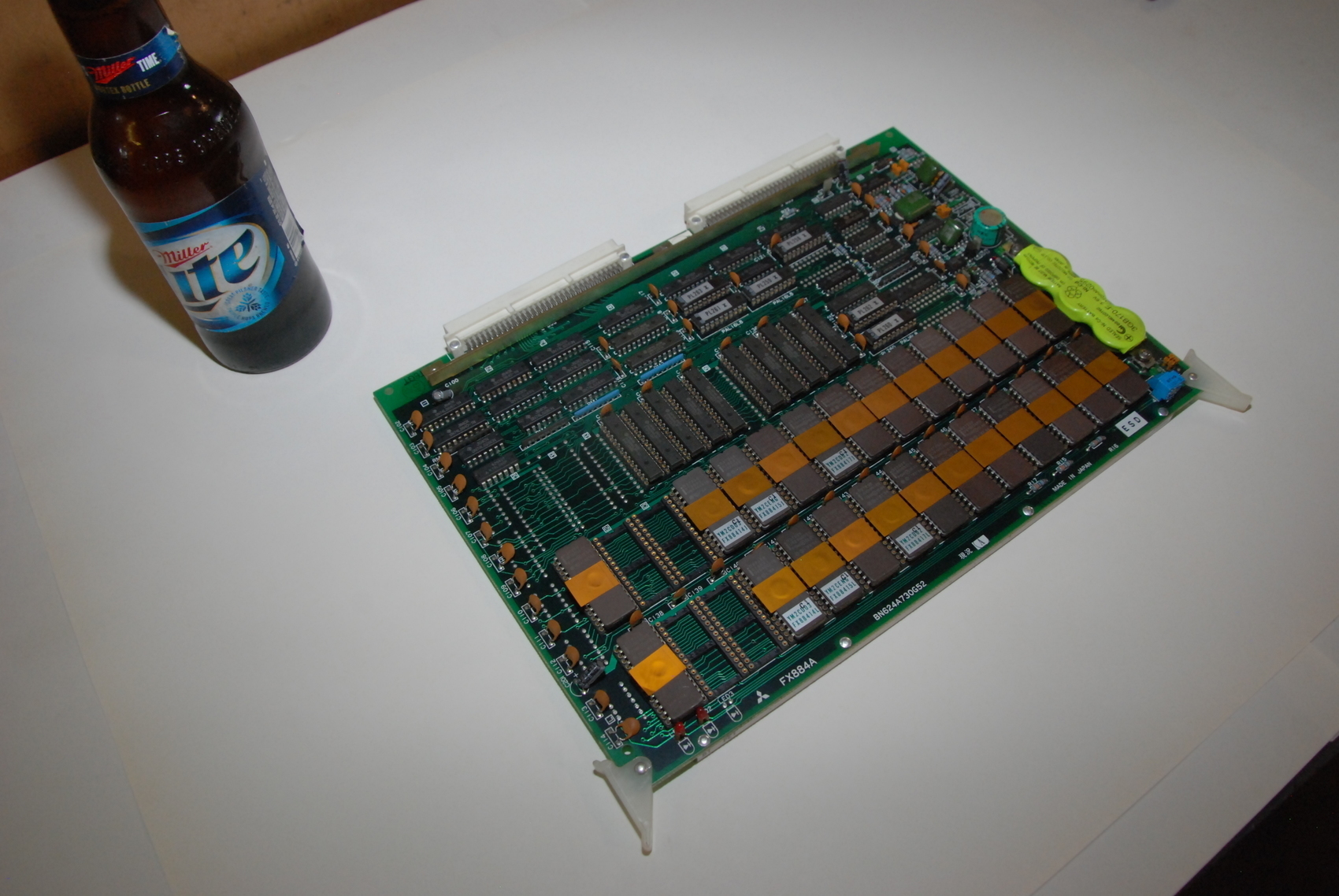 Mitsubishi FX884A BN624A730G52 Rev A Circuit Board CNC PLC Module