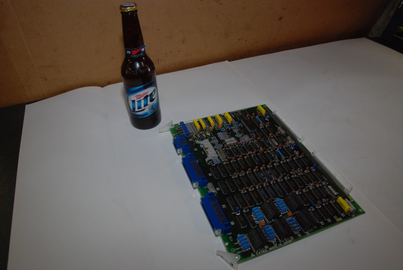 Mitsubishi FX763B BN624E526G52 Rev D Circuit Board CNC PLC Module