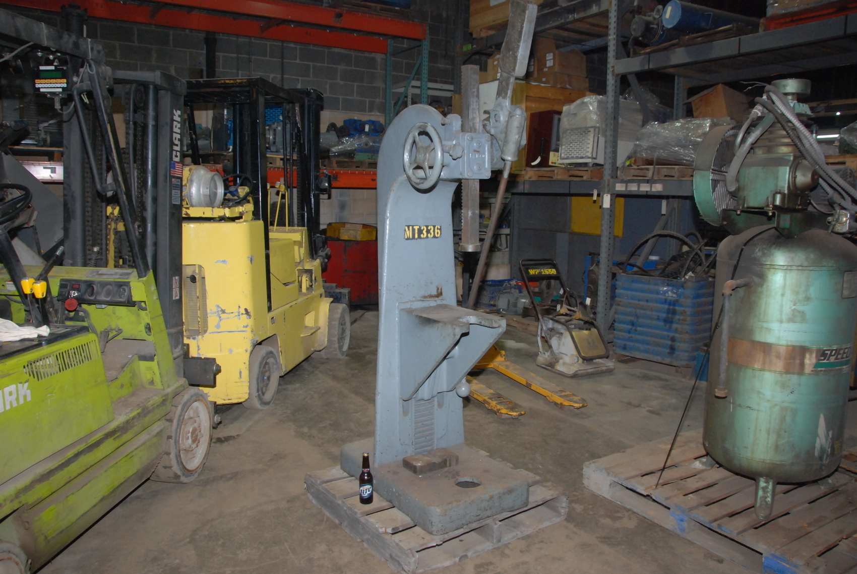 Famco No.6C 15 ton Floor Ratchet Mechanical Arbor Press