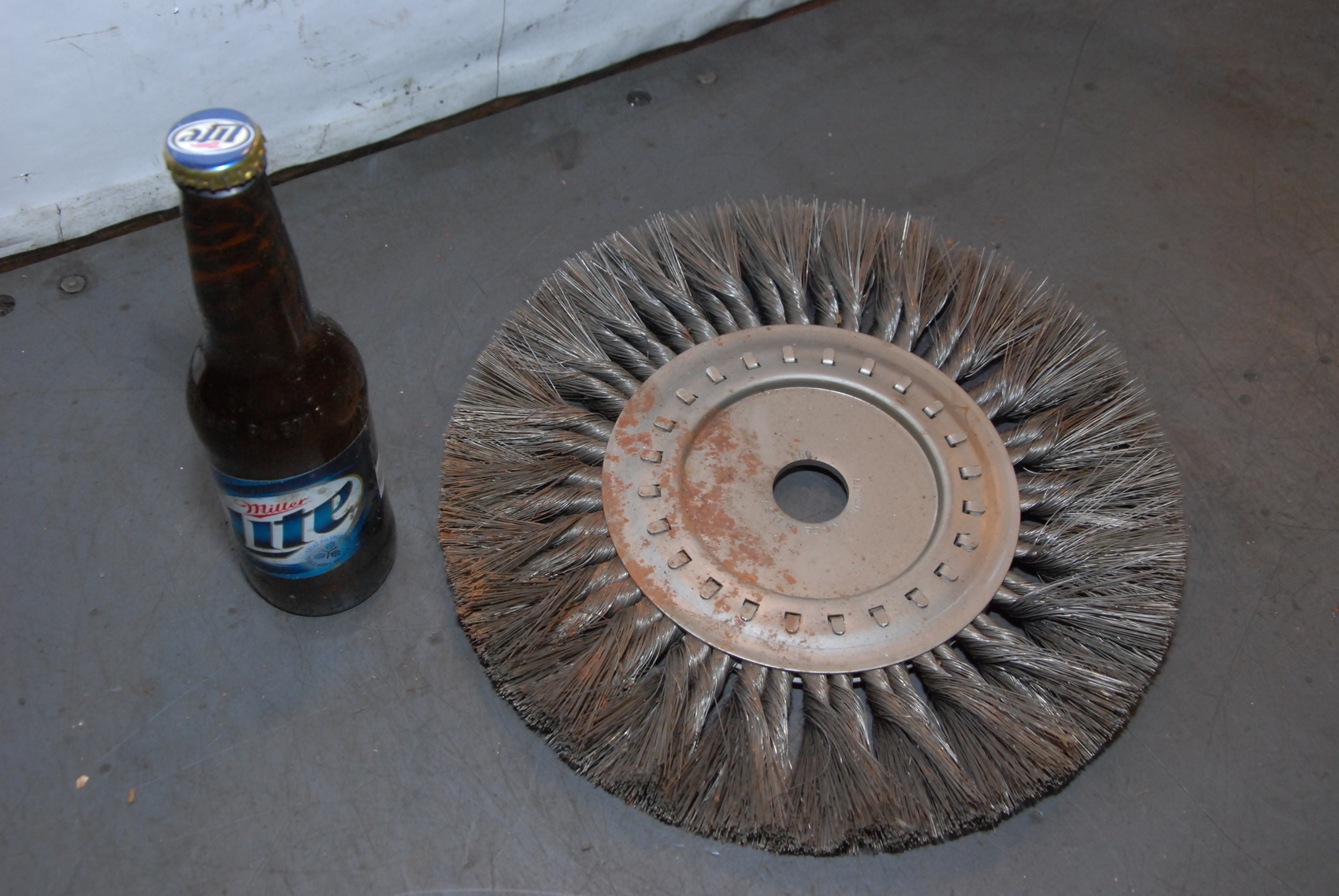 Brush Research Manufacturing 14"Wire Wheel 1 1/4"