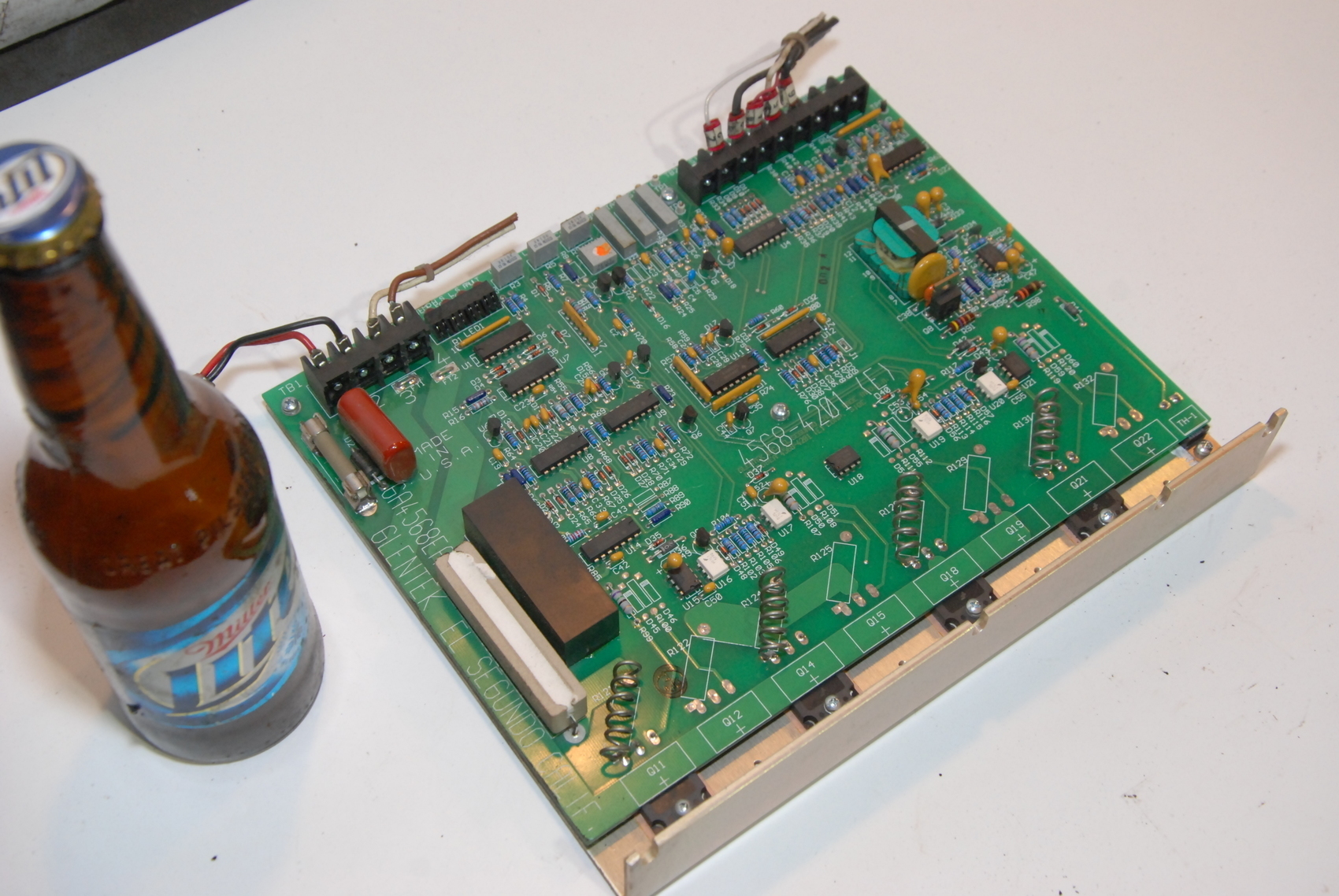 Glentek AMP-0021 GA4568EA 4568-4201 Amplifier Board For Fadal