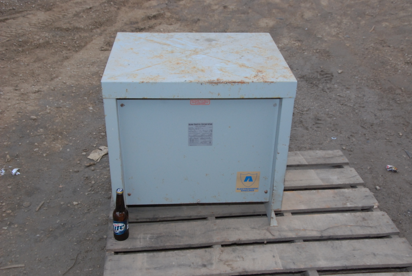 ACME Transformer 3ph Cat.T-1A-53313-3S 480 TO 208-120 45 KVA