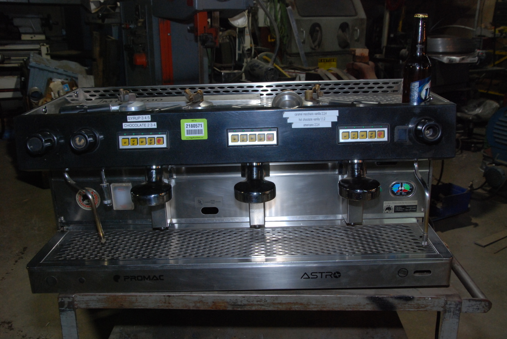 FOR PARTS Promac Espresso Machines,Espresso and Coffee Machine