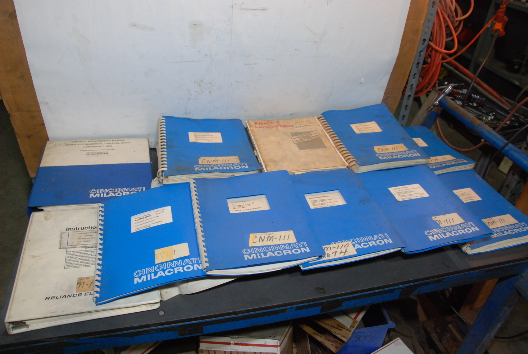 Cincinnati Milacron CNC Lathe CNM-111 Manuals,Instructions