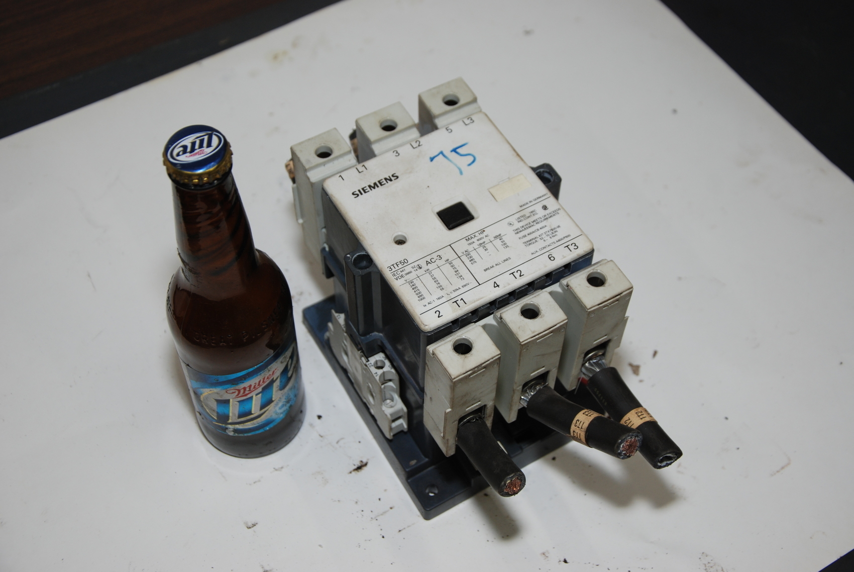 SIEMENS 3TF50 CONTACTOR STARTER