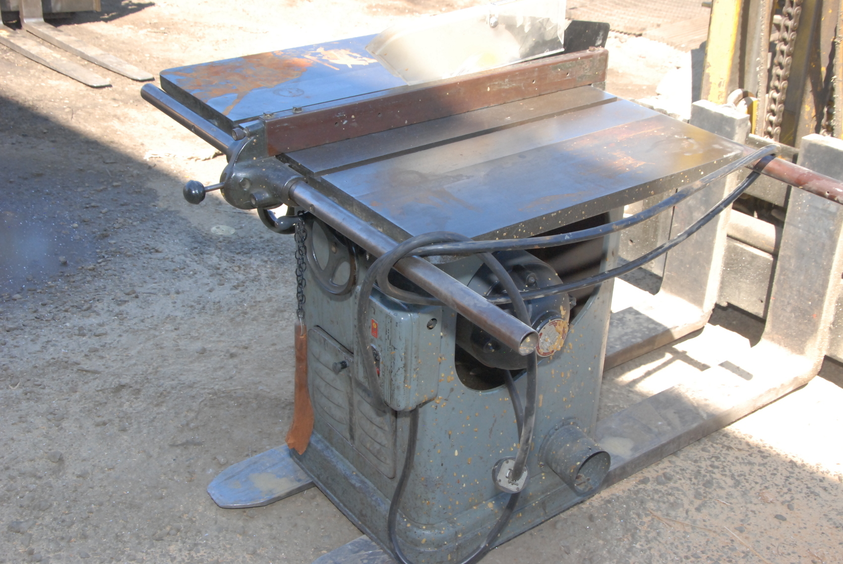 Delta old vintage THREE PHASE Table SAW 220/440VOLTS
