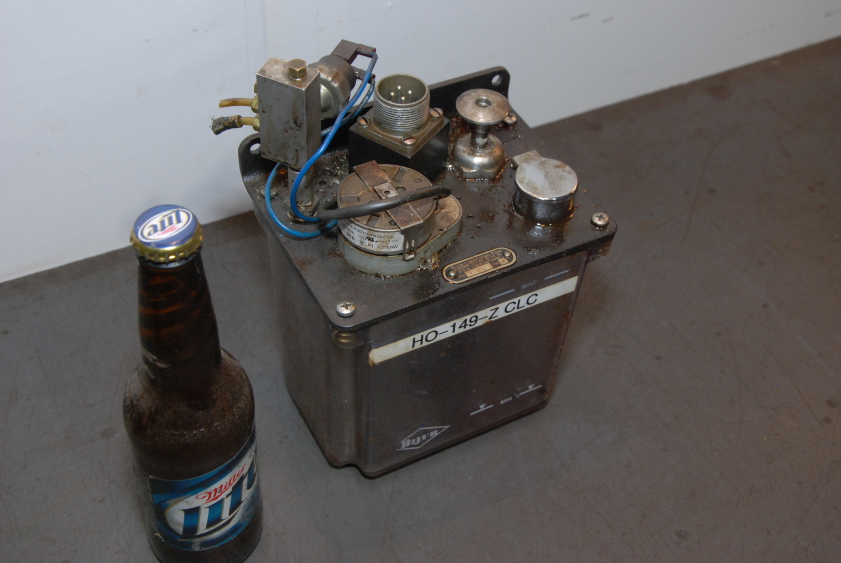 BIJUR Delimon Airmatic Pneumatic Lubrication Pump Oil lubricator