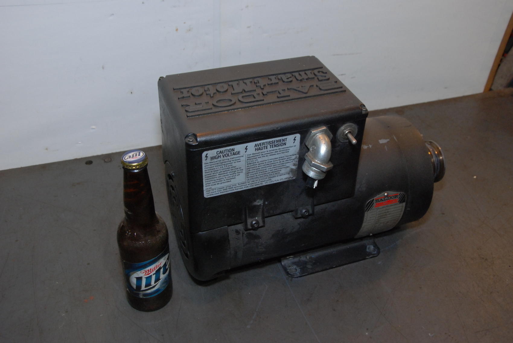 Baldor AC Motor SmartMotor CSM3558T-2,2 HP,230 Volt,3 PHASE