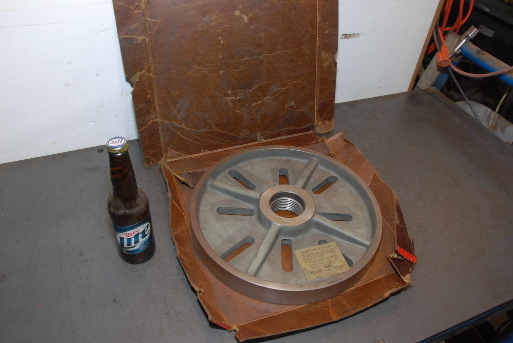 South bend 13"Faceplate Lathe Face Plate NIB 40FHI