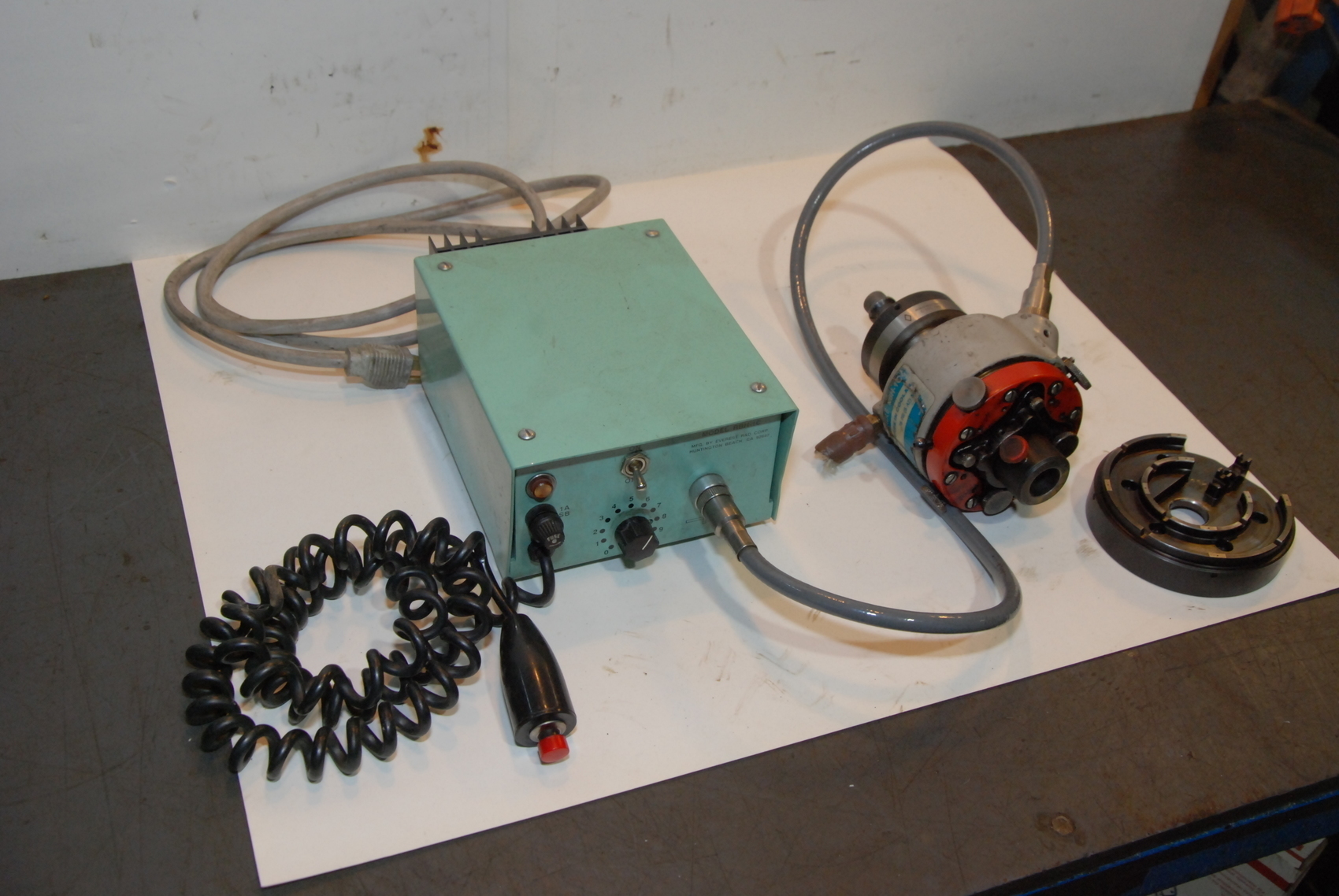 EDM ROTOBORE SPINDLE RBH1C W/EVEREST RBH-1C ROTOBORE DRIVE UNIT