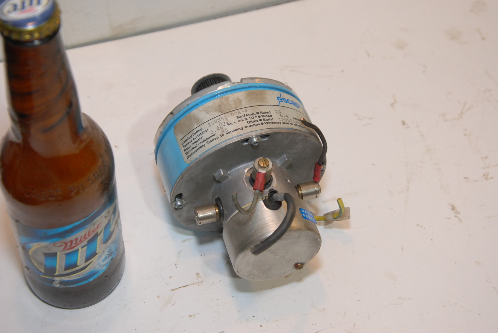 Pacific scientific servo motor ESCAP LBK-705-1000 33VM52-008-4