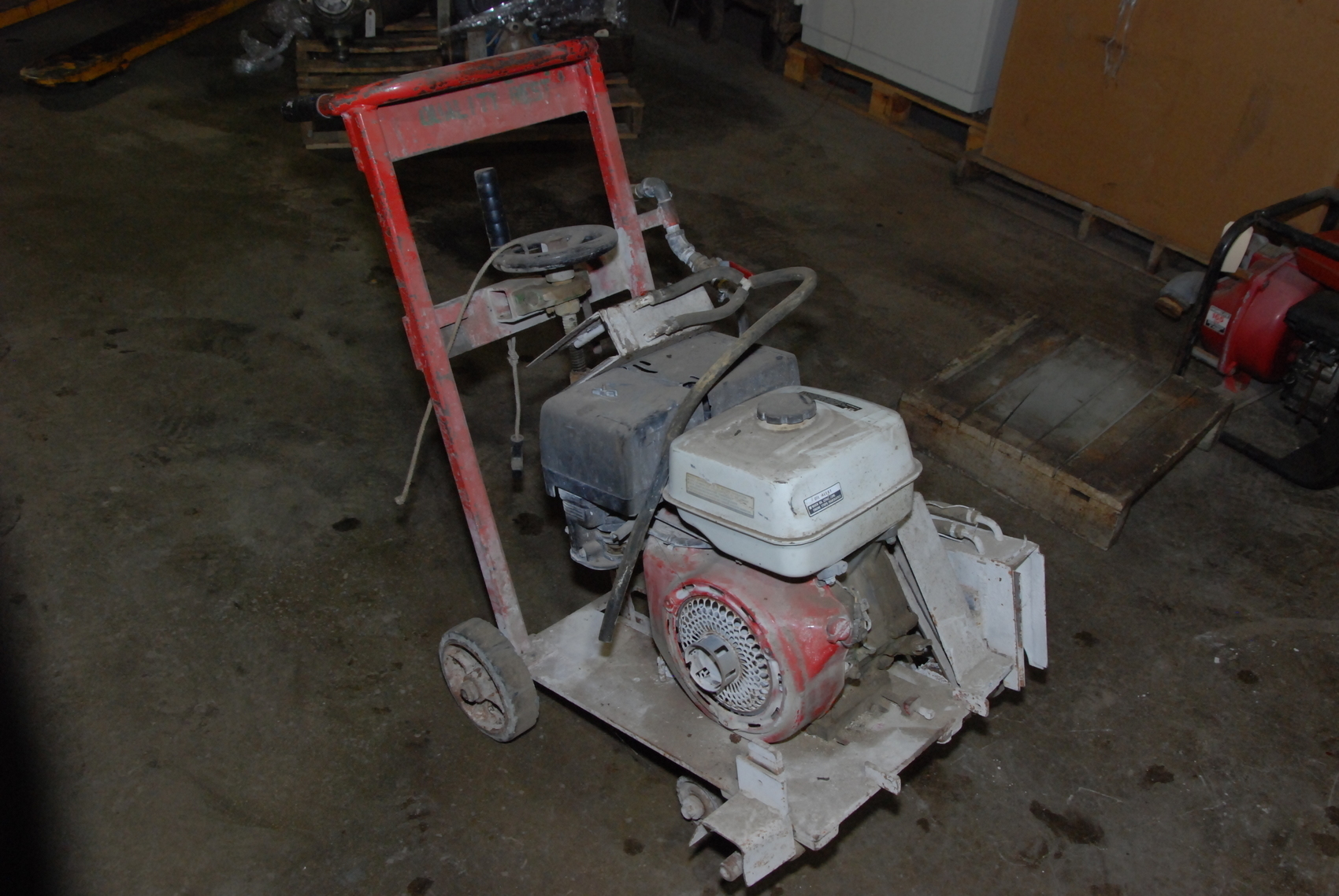 WEDGE Gas Powered Concrete Joint Cutter,Untested