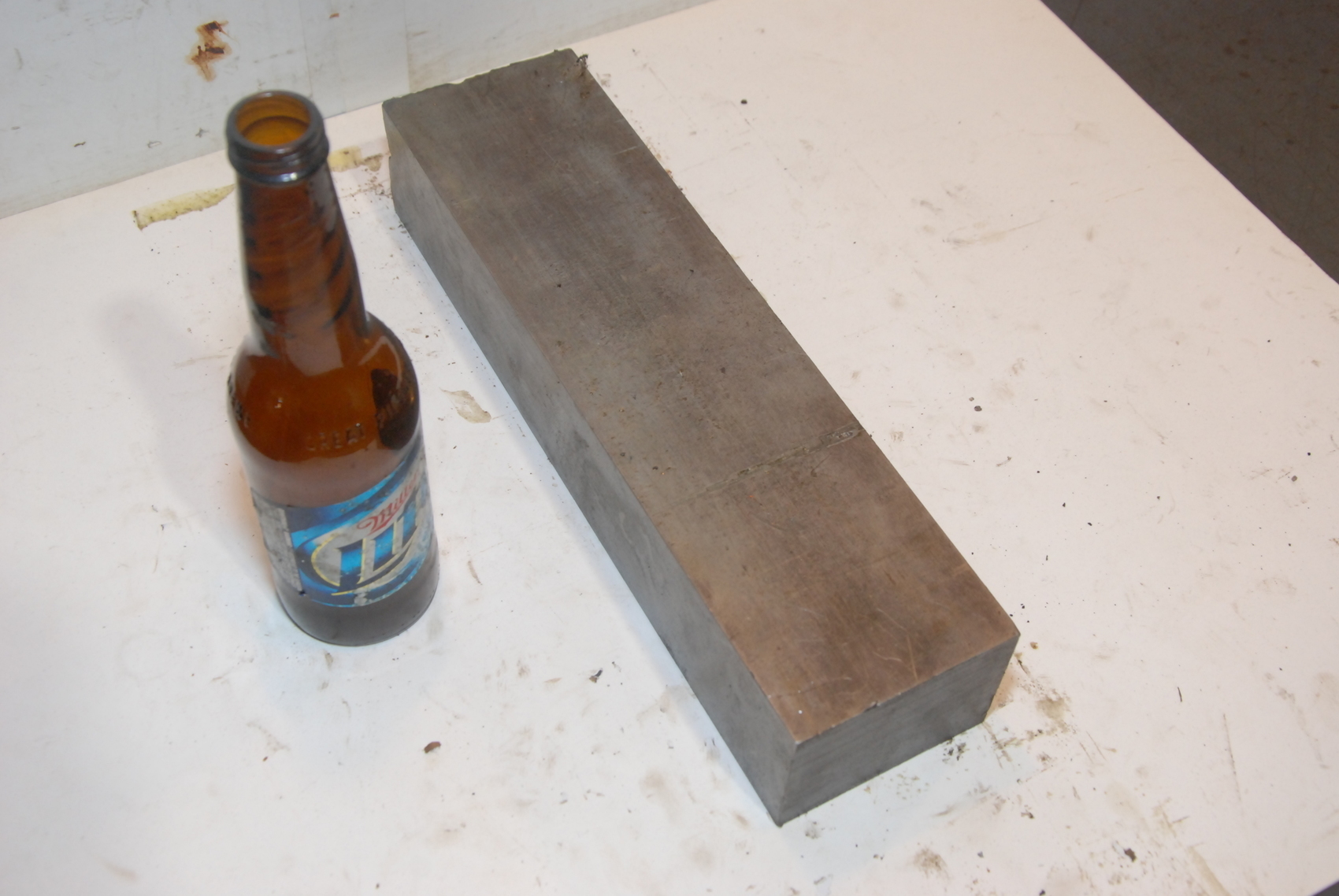 Steel Rectangular Bar for blacksmith anvil,13*3.5*2 3/8,32lbs