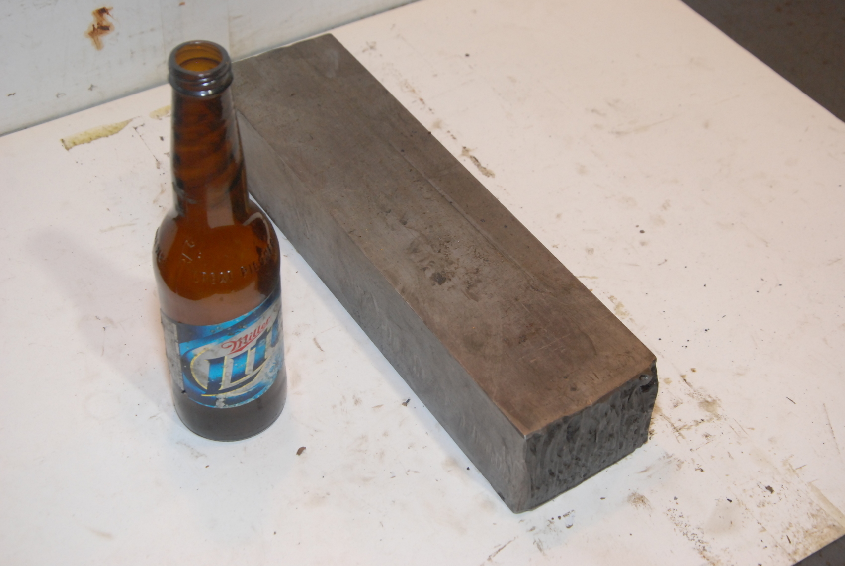 Steel Rectangular Bar for blacksmith anvil,13 1/4*3.5*2 3/8,32lbs