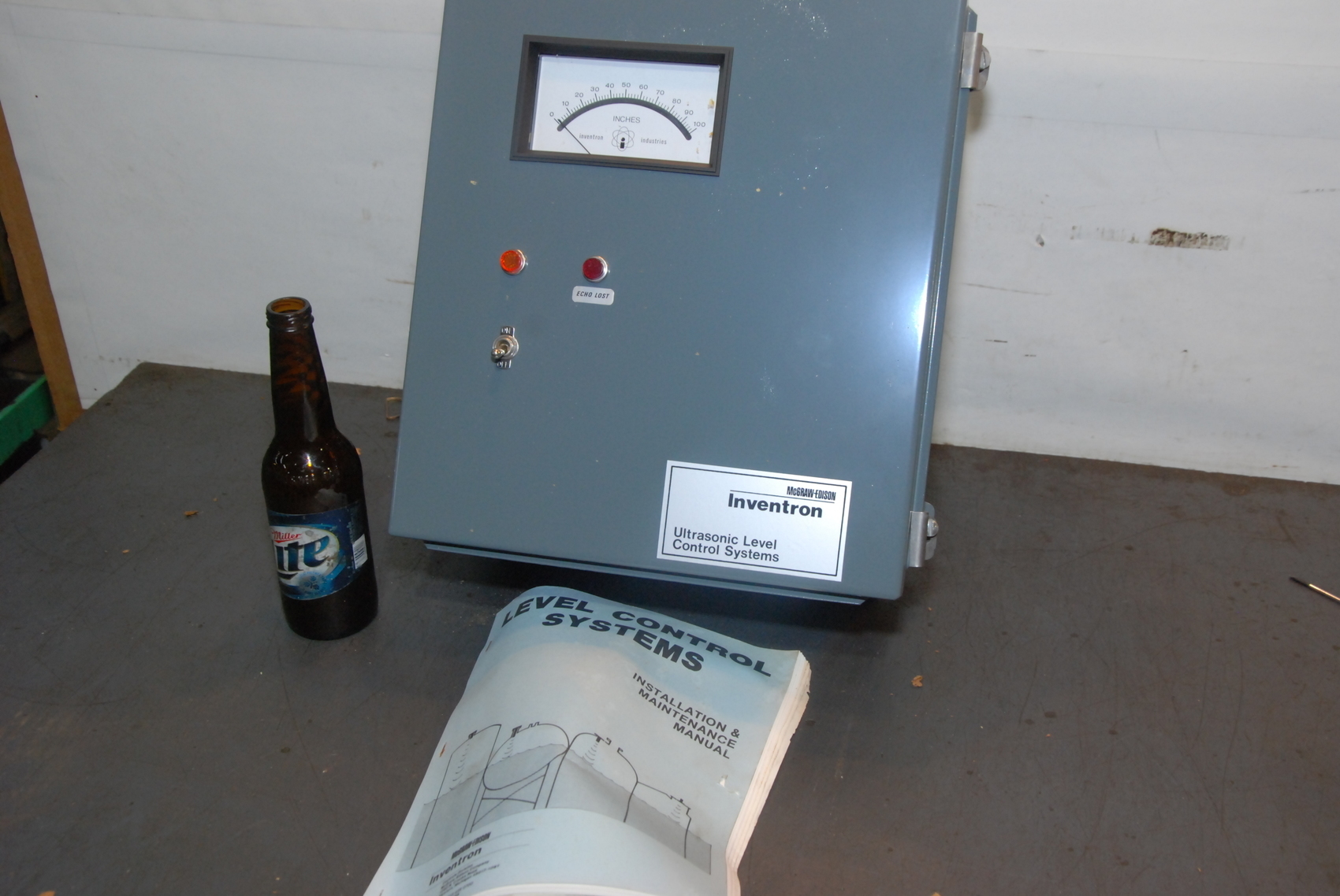 McGRAW EDISON Inventron Ultrasonic Level Control Systems