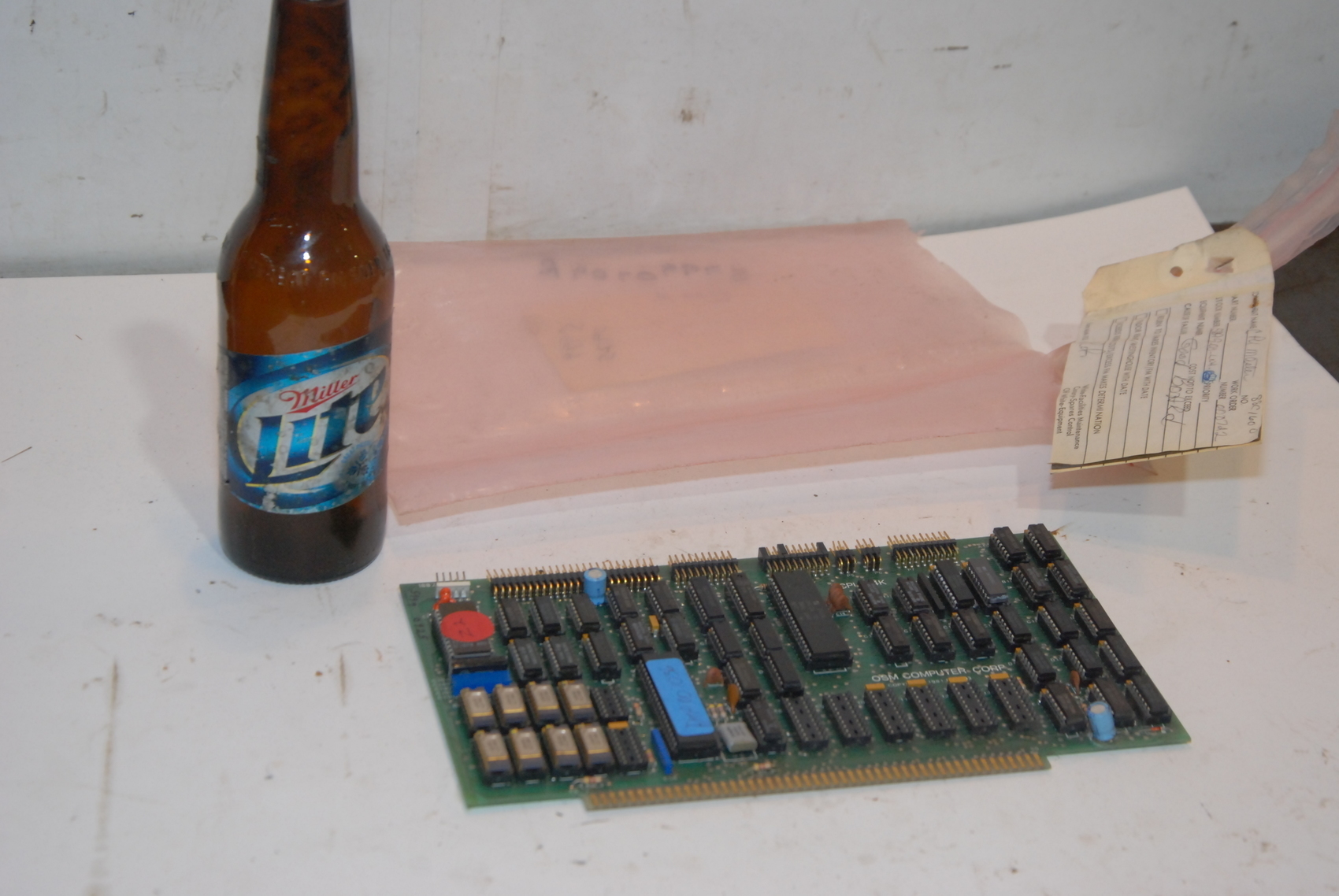 MILITARY SURPLUS OSM COMPUTER OARD 1981 CPU/64K