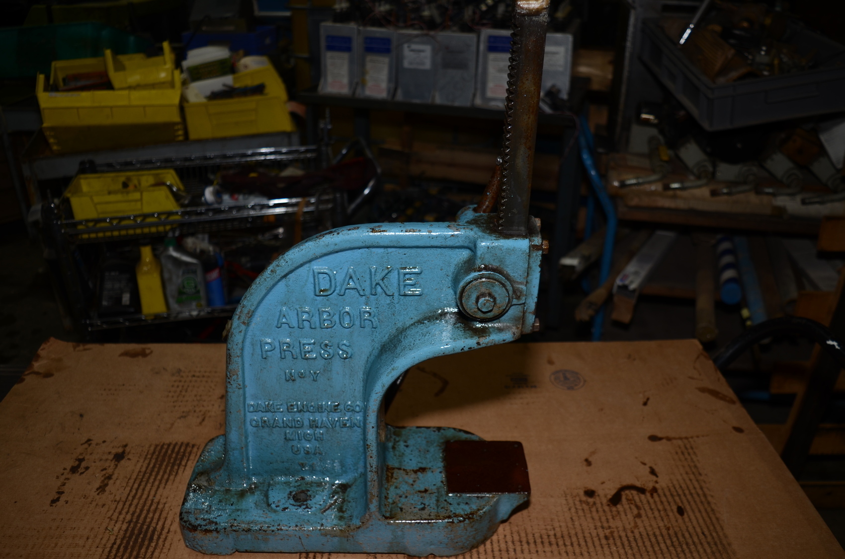 Vintage Dake Model Y Arbor Press