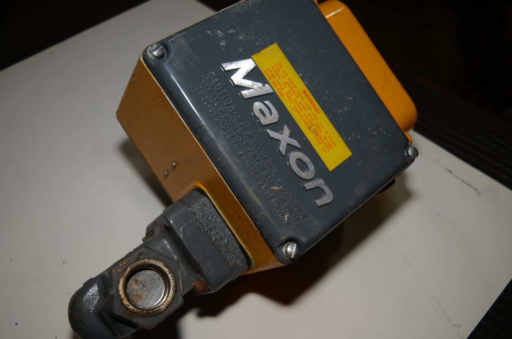 NEW!Maxon 808-1 Safety Shut-Off Valve MILITARY SURPLUS