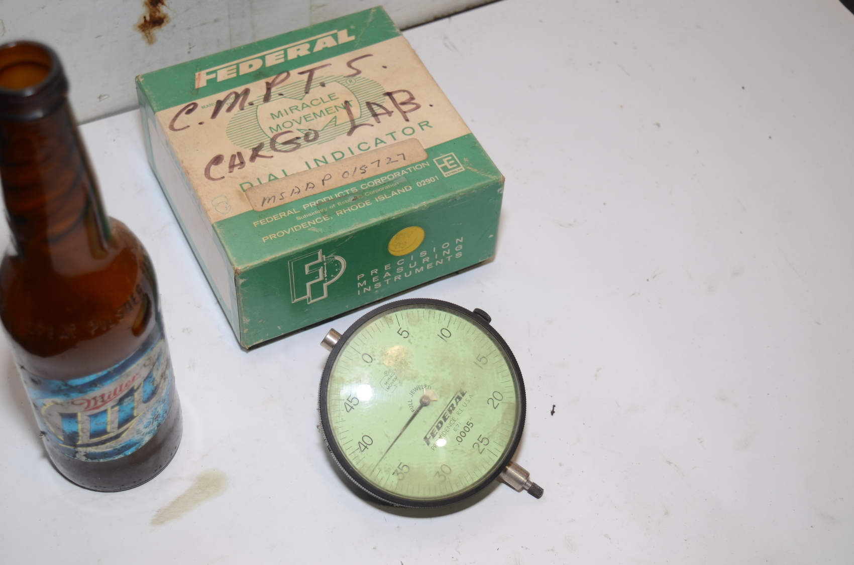 Federal.0005 Dial Indicator Gauge