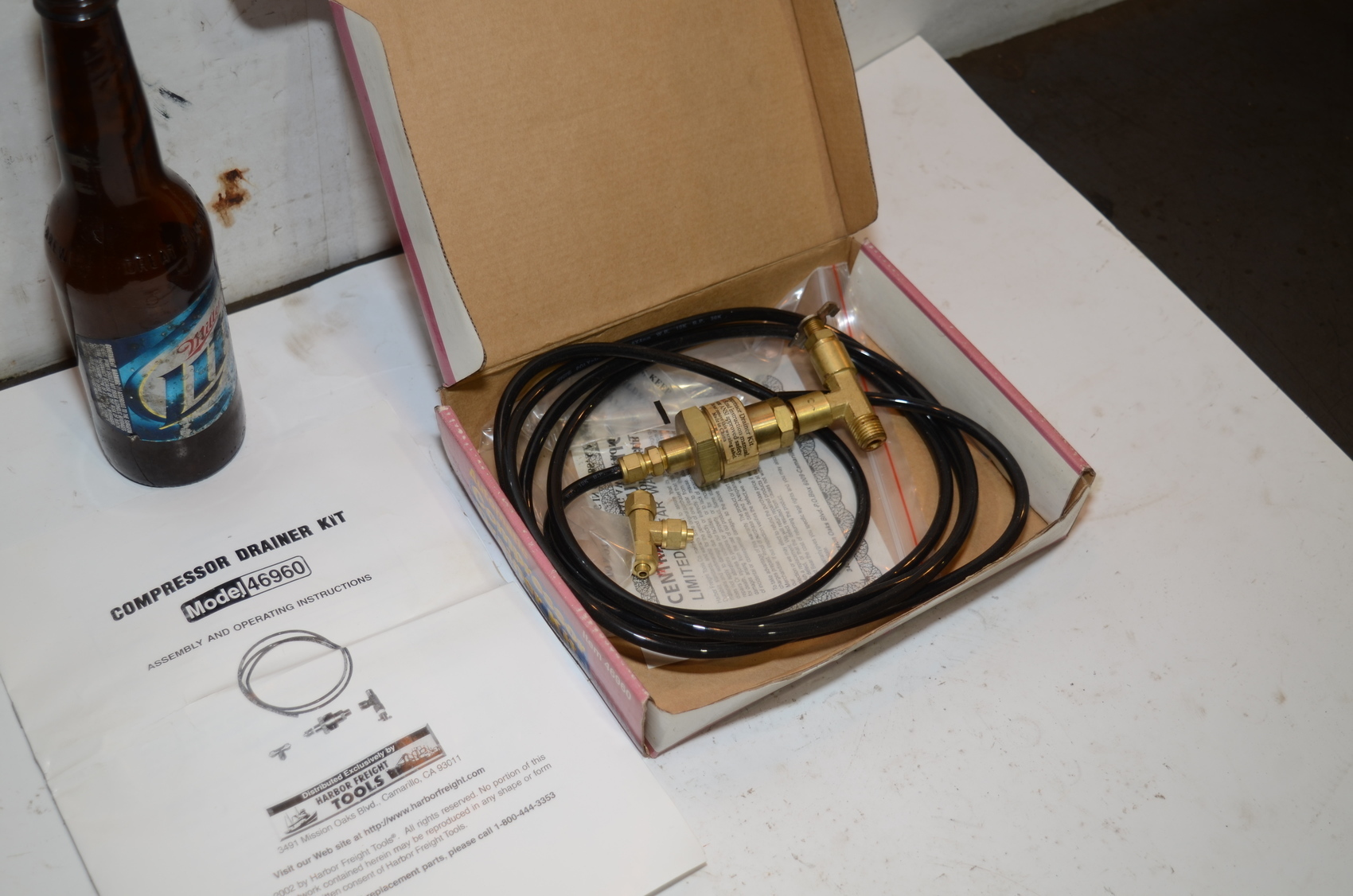 NEW!Compressor drain kit Model 46960