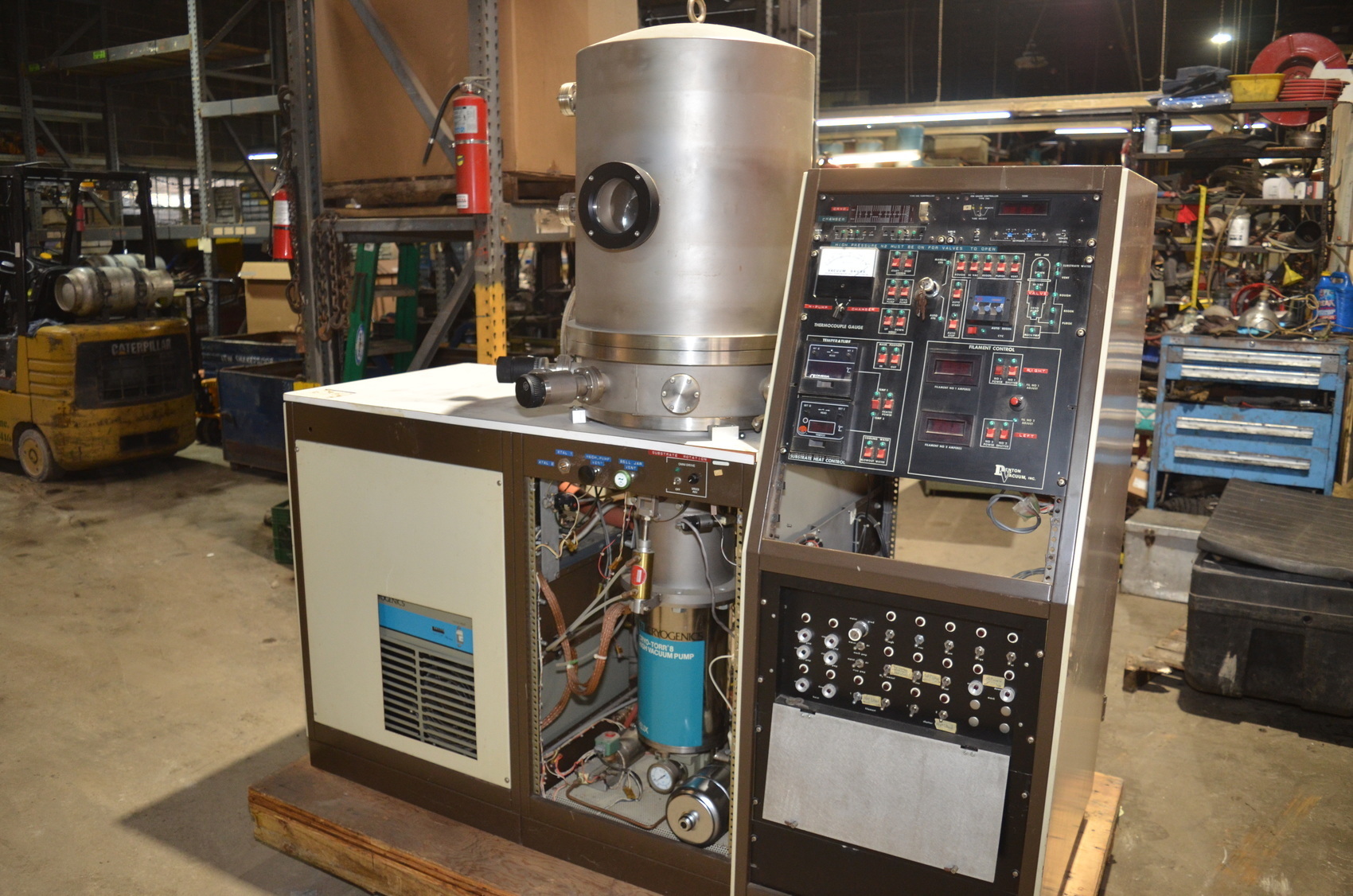 FOR PARTS Denton Vacuum Model:CP HV EVAP cryo vac turbomolecular pump