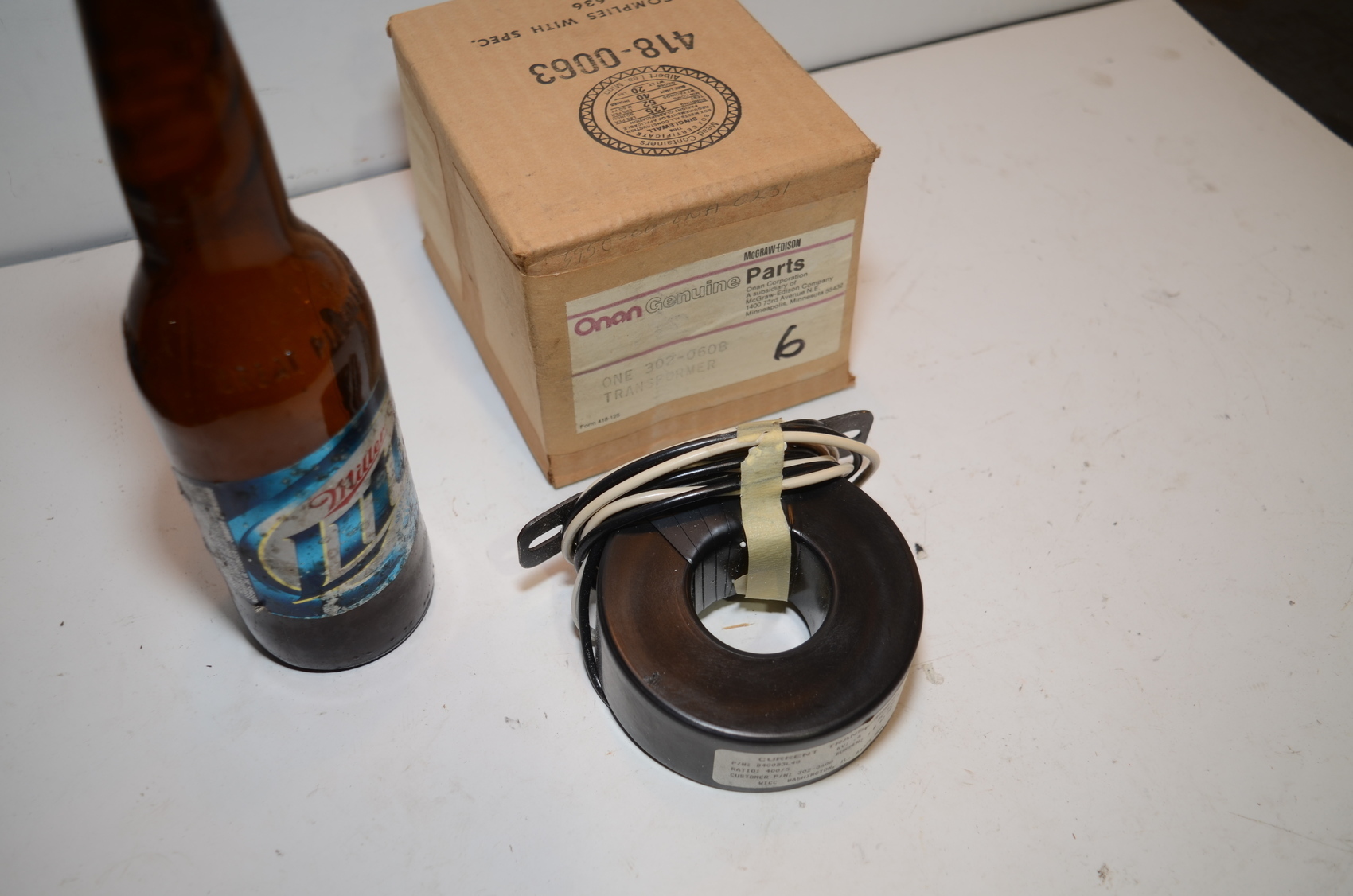 NEW!MILITARY SURPLUS ONAN GENUINE CURRENT TRANSFORMER 302-0608