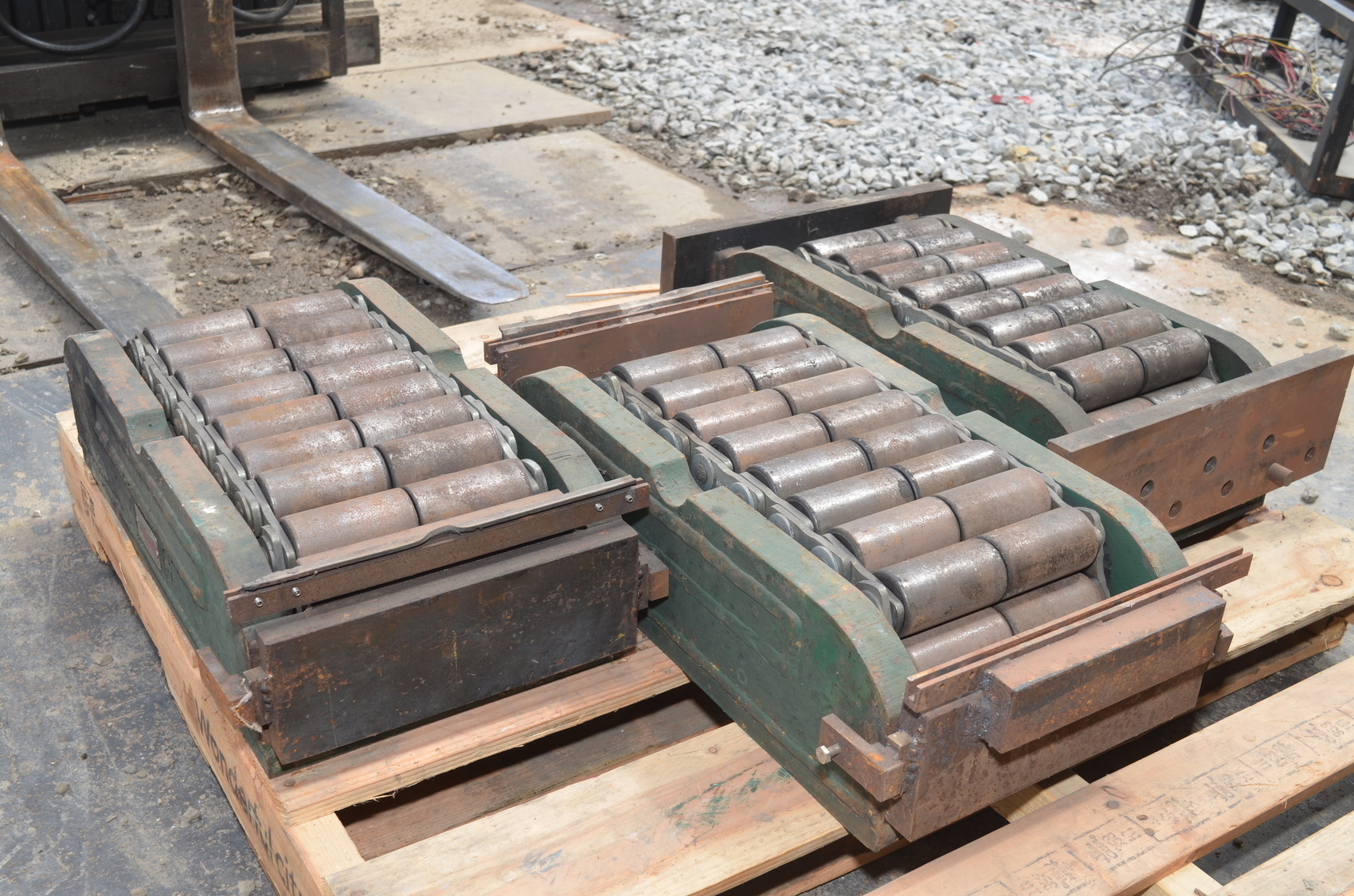 LOT of 3 Hilman Rollers Machinery Movers 200 tons,Model 200-XT-DW