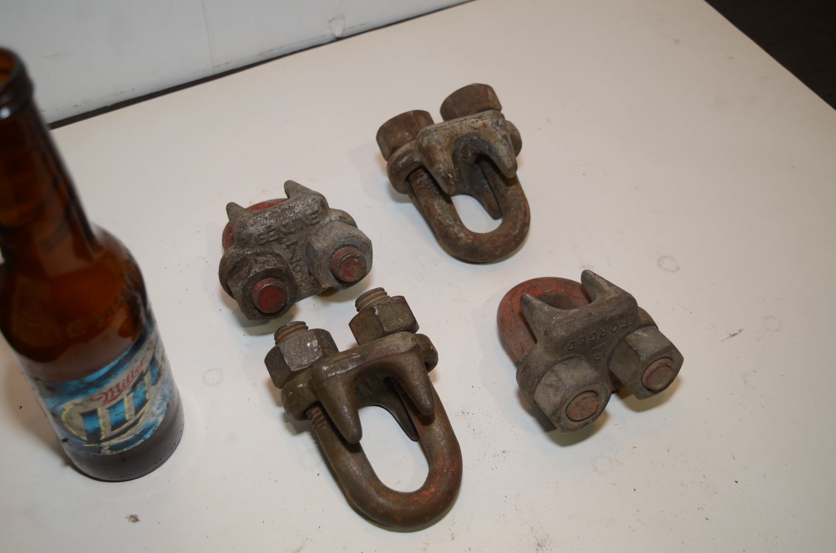 LOT of 4 WIRE ROPE CLIP 7/8